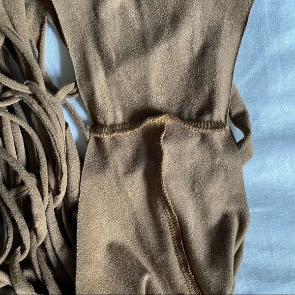 NEW⭐️Beige Swimsuit, Yoga Activewear, Boho Bodysuit - Picture 4 of 8